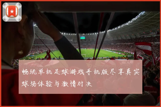 畅玩单机足球游戏手机版尽享真实球场体验与激情对决